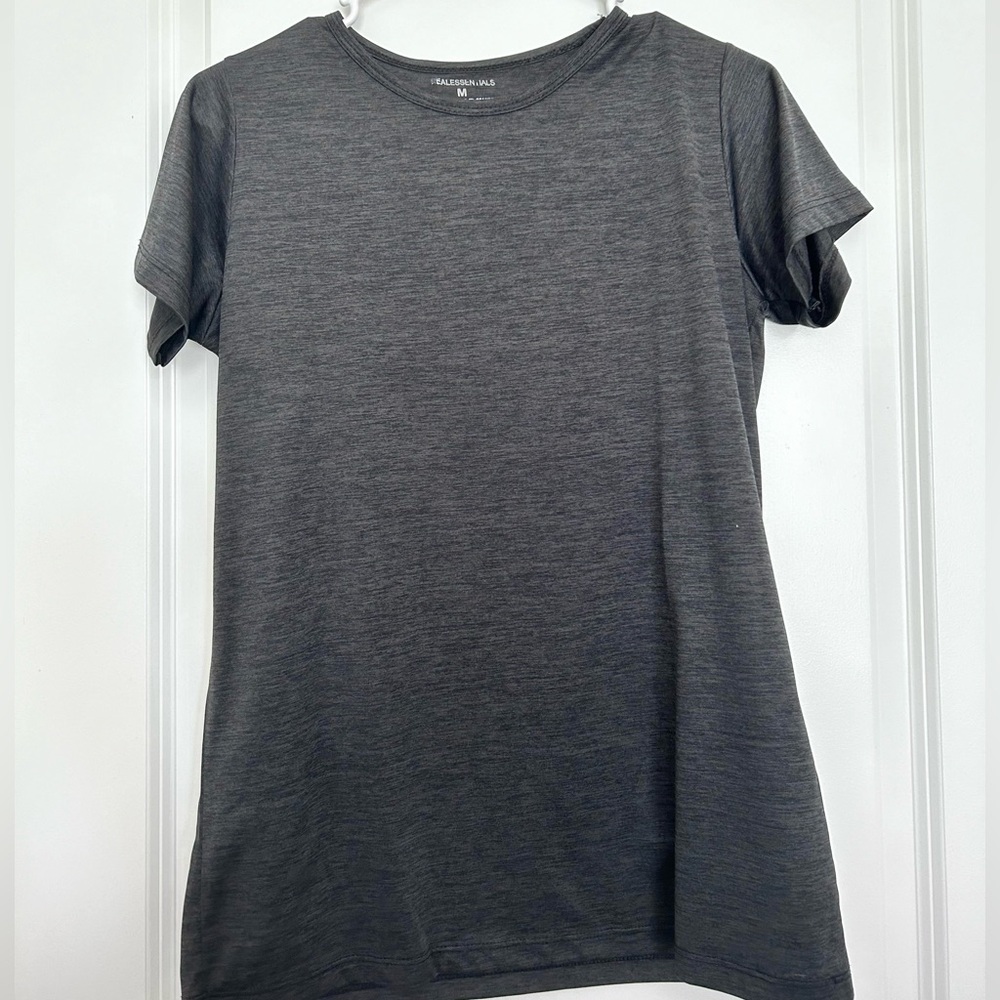 Real Essentials (M) Purple, Black, Grey Athletic Shirts | 3 Pack - Picture 5 of 8